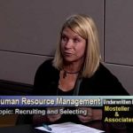 The Recruiting and selecting process.  5-9-17