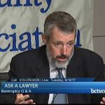 Consumer bankruptcy Q & A.  9-19-17