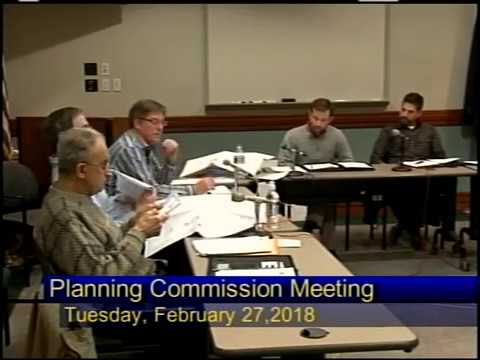 City of Reading Planning Commission Meeting 2-27-18