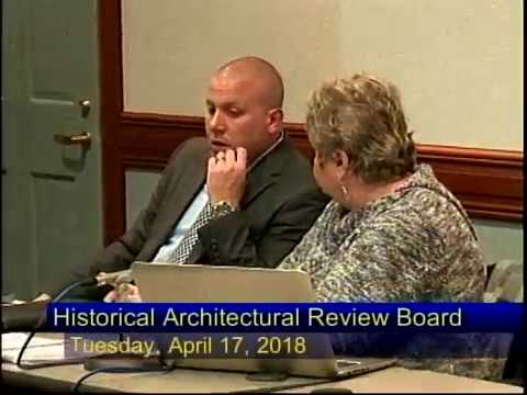 City of Reading Historical Architectural Review Board Meeting  4-17-18