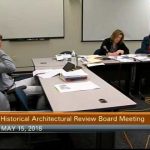 City of Reading Historical Architectural Review Board Meeting  5-15-18