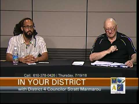 Councilmen Stratton Marmarou and Brian Twyman  7-19-18