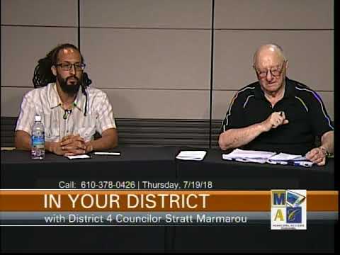 Councilmen Stratton Marmarou and Brian Twyman 7-19-18
