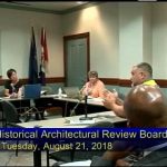 City of Reading Historical Architectural Review Board Meeting  8-21-18