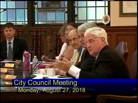 City of Reading Council Meeting  8-27-18