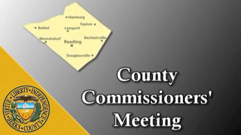County of Berks Commissioners Meeting 8-30-18