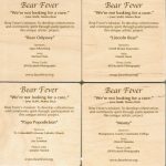 Alert to Bear Fever Fans: Arrival of FIFTH Set of Collectable Coasters