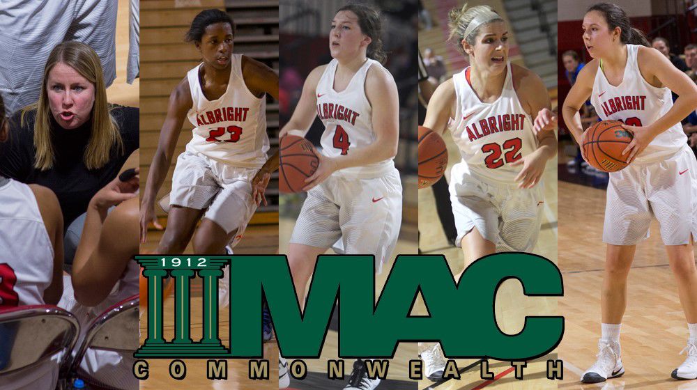 Five from Albright Named to All-MAC Commonwealth Basketball Team
