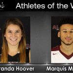 Hoover, Marshall Named Alvernia Athletes of the Week