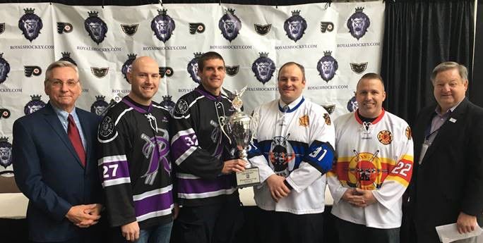 Battle of the Badges XIII for the FirstStates Cup – Reading Police and Fire vs Allentown Squads on Feb. 18