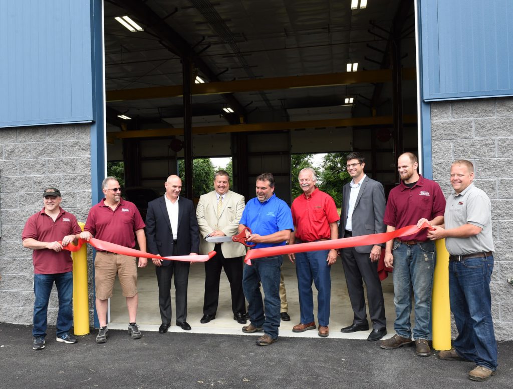 Levan Machine and Truck Equipment holds ribbon cutting to celebrate opening of new production facility