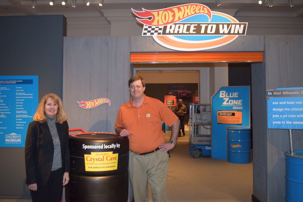 Crystal Cave Partners with Reading Public Museum for Hot Wheels™: Race to Win – Hands on Fun for Kids