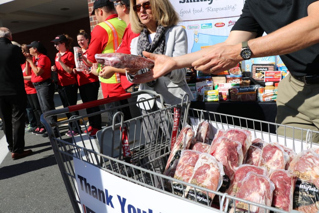Smithfield Foods, Weis Markets Donate More Than 37,000 Pounds of Protein to Greater Berks Food Bank