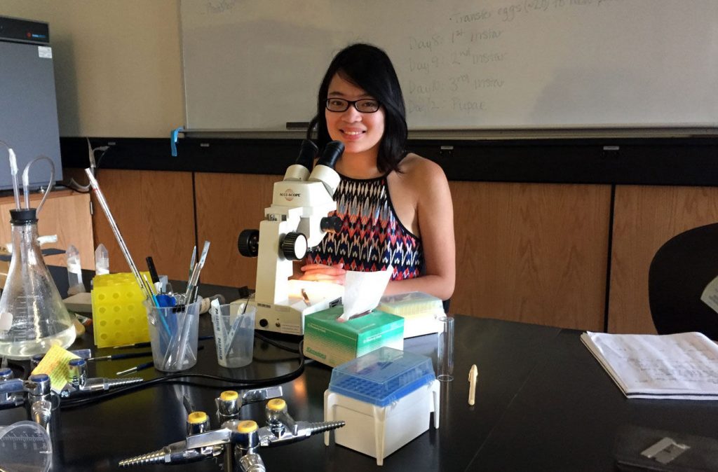 Albright College Senior Researching How Fruit Flies May Help in Fight Against Breast Cancer