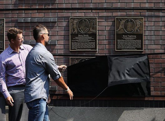 Ryan Vogelsong Inducted into Giants Wall of Fame