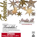 “Twinkle” Studio B Celebrates 9th Anniversary at Annual December Members and Friends Exhibit