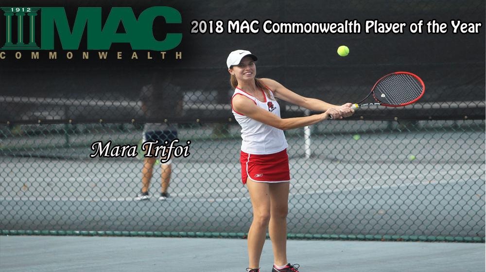 MAC Commonwealth Tennis Player of the Year 2018