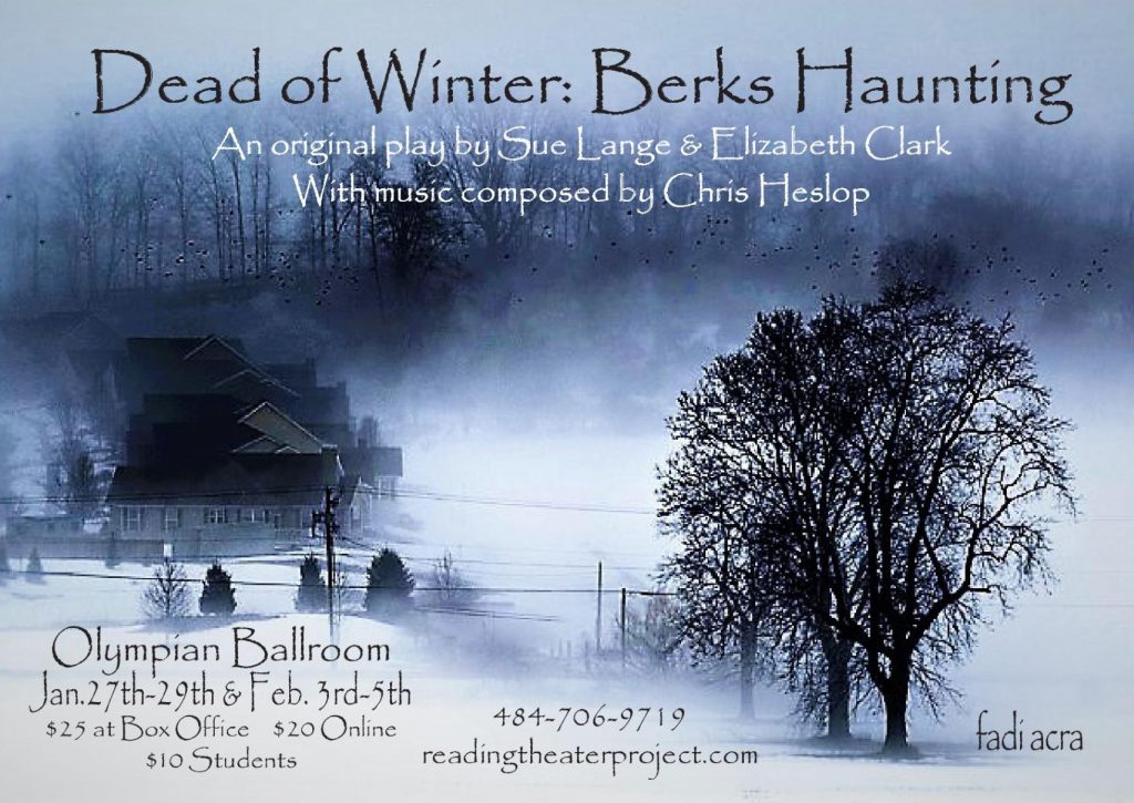 Reading Theater Project Presents New Play Inspired by Berks County’s Haunted History