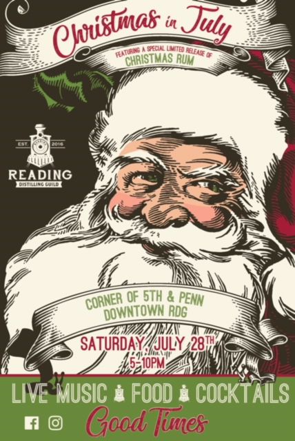 Reading Distilling Guild Christmas in July