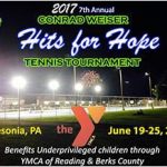Conrad Weiser Hits for Hope Tennis Tournament is Largest in PA History