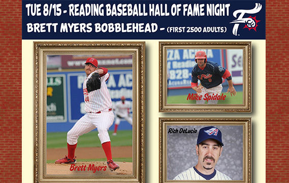 Myers Leads 2017 Reading Baseball Hall of Fame Class