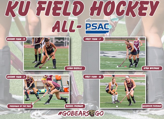 KU’s Dusman Tabbed PSAC Freshman of the Year, Leading a Quartet of Field Hockey Players Voted All-PSAC