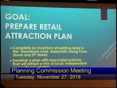 City of Reading Planning Commission Meeting 11-27-18