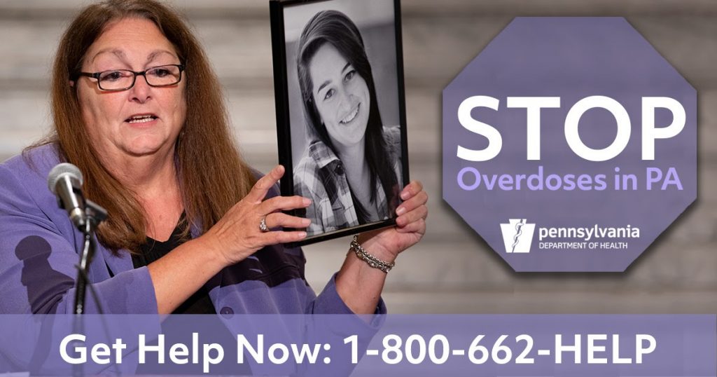Free Naloxone on December 13, Part of Stop Overdoses in Pa.: Get Help Now Week