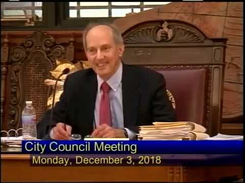 City of Reading Council Meeting  12-3-18