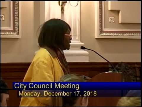 City of Reading Council Meeting  12-17-18