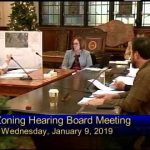 City of Reading Zoning Hearing Board Meeting  1-9-19