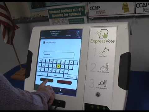 New Berks County Voting Machines Demonstration  2-13-19
