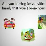 Free & Fun Family Activities  4-2-19