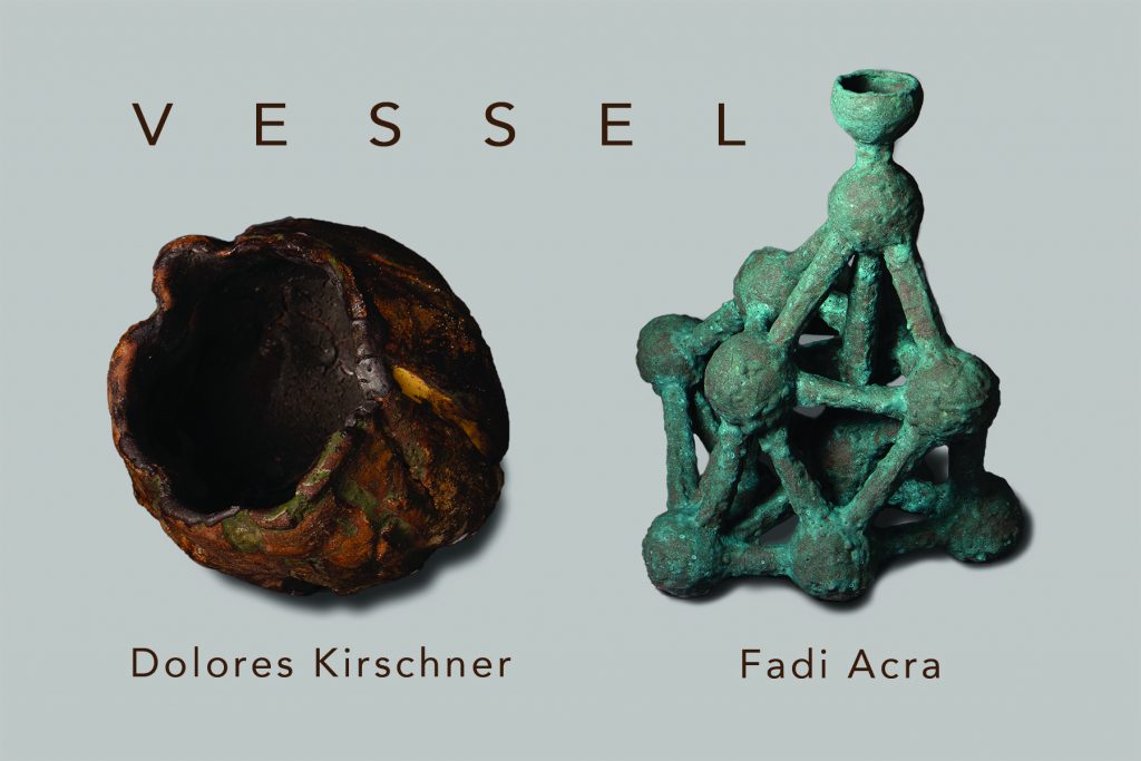 Clay on Main Announces Exhibit: “Vessel” by Artists Dolores Kirschner and Fadi Acra
