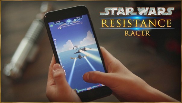Race to Become the Galaxy’s Best Pilot in “Star Wars Resistance Racer”