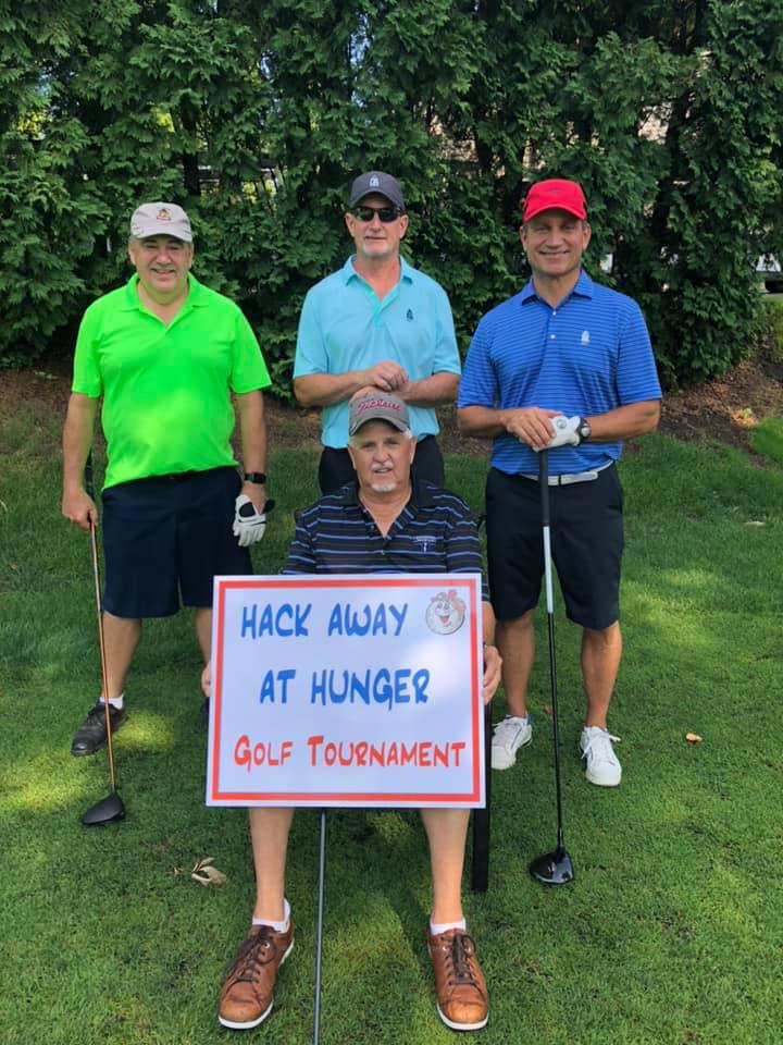 Hack Away at Hunger Golf Tournament Raises $11,000 for Local Food Pantries