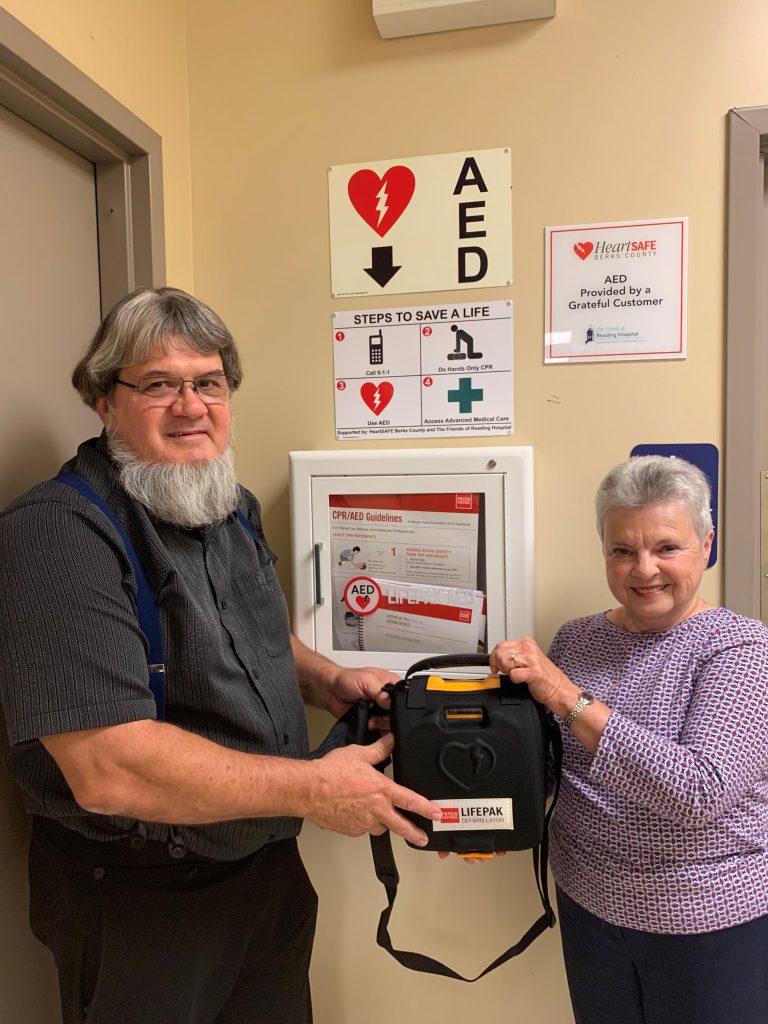 Community Member Donates AED to Wyomissing Farmers Market