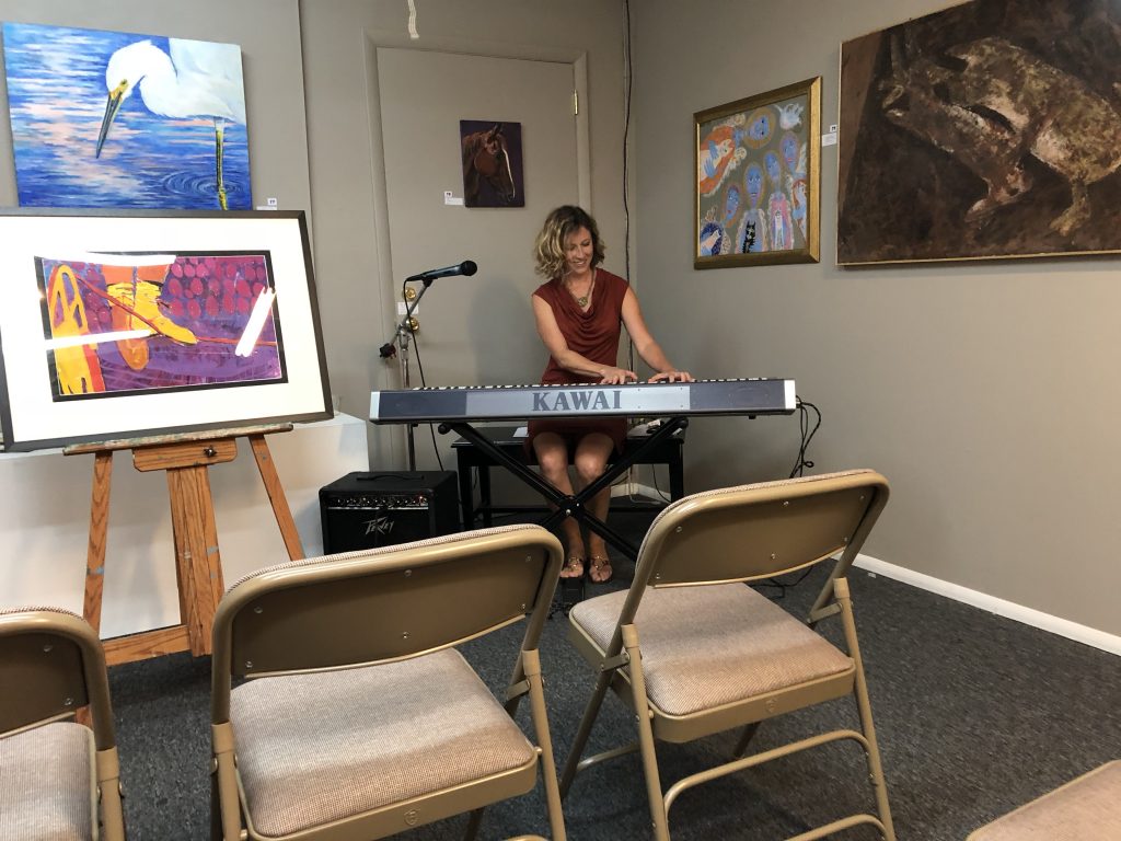 Studio B Hosts Music Recital Featuring Piano Students of Jennifer Smith and the fine art of Karen Weber