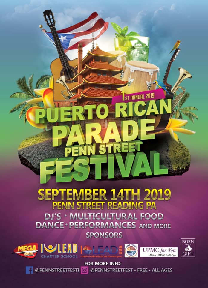 Puerto Rican Parade and Festival this Saturday, Important Penn Street Traffic Changes