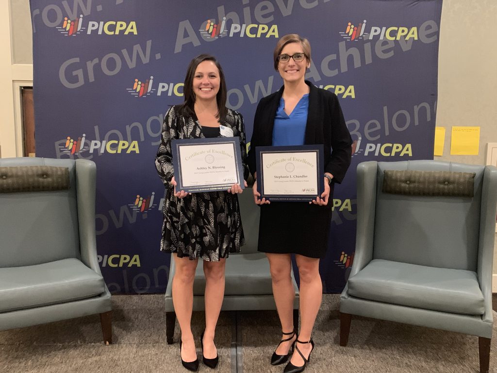 Herbein Names Two to the 2019 PICPA Young Leader Awards
