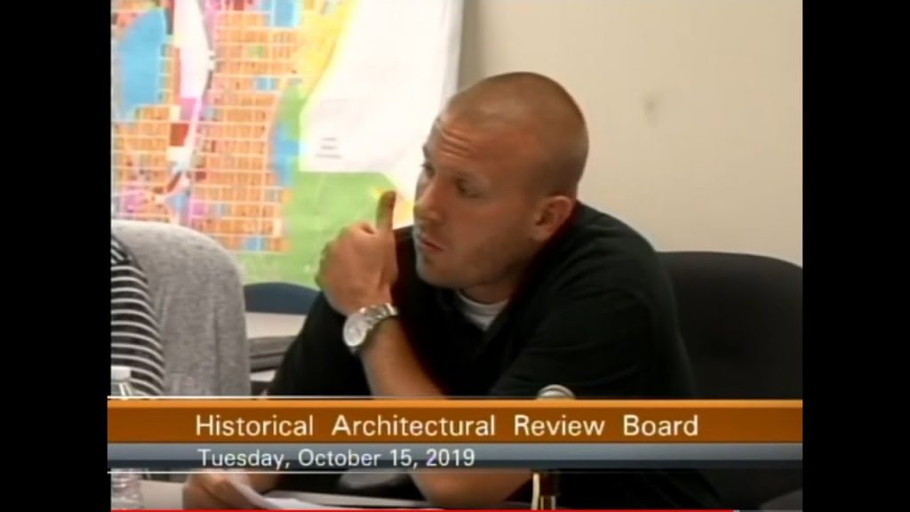 City of Reading Historical Architectural Review Board Meeting  10-15-19
