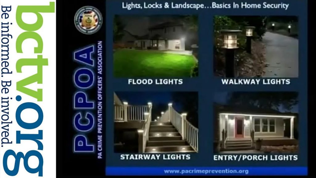 Locks, Lights and Landscaping for Safety  10-24-19