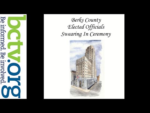 County of Berks Swearing In Ceremony 01-03-20