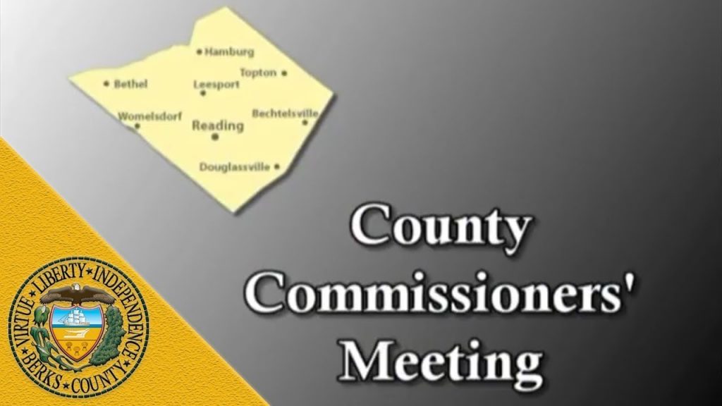 County of Berks Commissioners’ Meeting 1-9-20