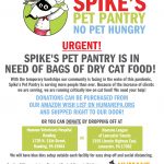 Humane Pennsylvania’s Spike’s Pet Pantry in Critical Need of Donations of Dry Cat Food