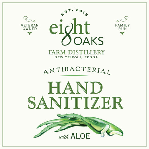 8 Oaks Farm Distillery Donates Hand Sanitizer to Berks County DES