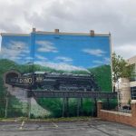 Downtown Train Mural Restored to Former Glory