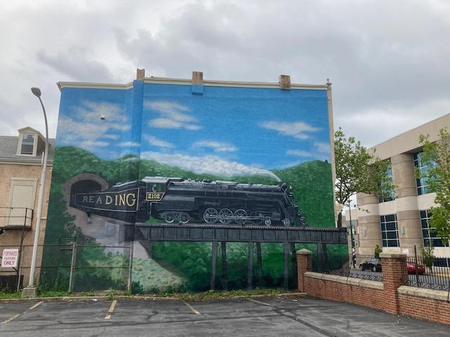 Downtown Train Mural Restored to Former Glory