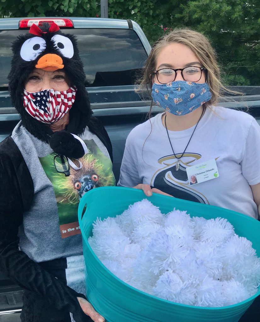 The Heritage of Green Hills Celebrates Start of Summer with “Snowball” Fight