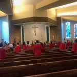 Local Middle Schoolers Reunite at Long Last For A Socially Distanced Live Graduation Ceremony